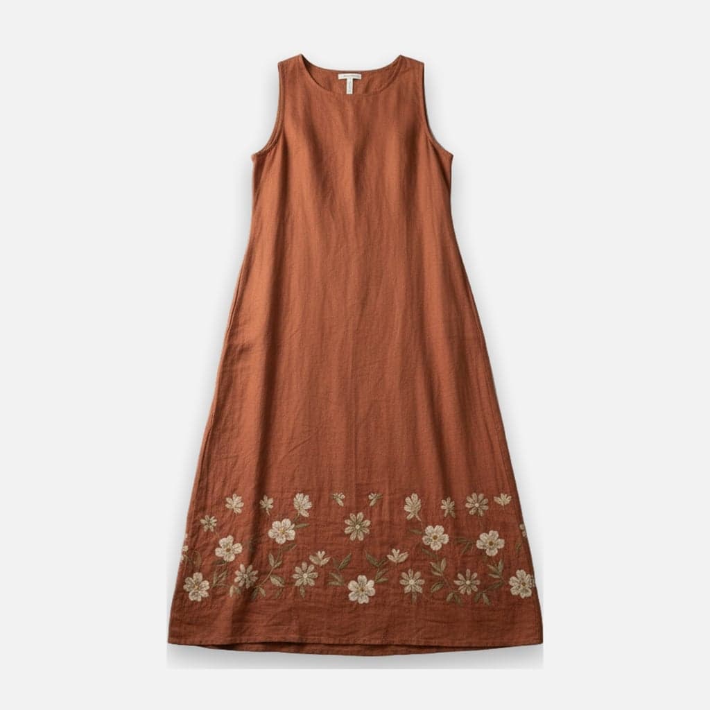 Flat lay result of the same dress